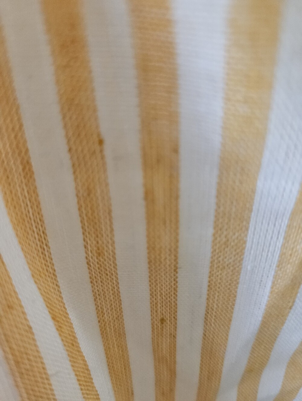 Shein Yellow & White Striped Sleeveless Side-Zip Dress Size Medium - Picture 5 of 8